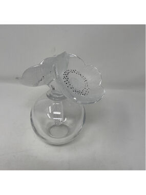 lalique Crysta perfume bottle Les Anemone